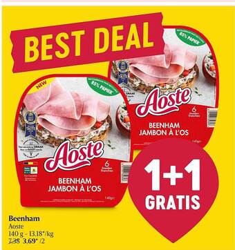 Delhaize Beenham aanbieding