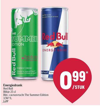 Delhaize Energiedrank aanbieding
