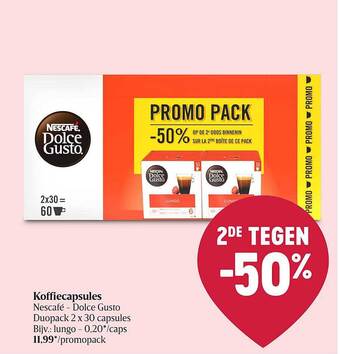 Delhaize Koffiecapsules aanbieding