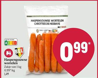 Delhaize Haspengouwse Wortelen aanbieding
