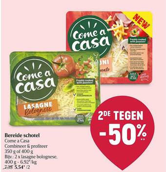 Delhaize Bereide Schotel aanbieding