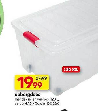 Yess Opbergdoos aanbieding