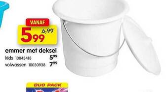 Yess Emmer Met Deksel aanbieding