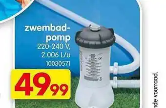 Yess Zwembad Pomp aanbieding