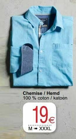 Cora Chemise - hemd aanbieding