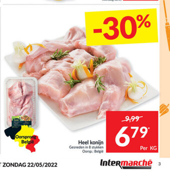 Intermarché Heel konijn per kg aanbieding
