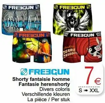Cora Shorty fantaisie homme fantasie herenshorty aanbieding