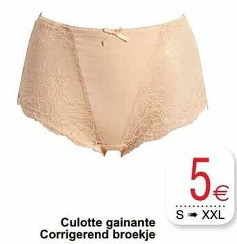 Cora Culotte gainante corrigerend broekje aanbieding