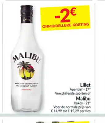 Malibu per fles