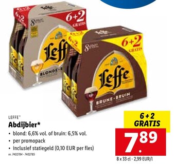 Lidl Leffe Abdijbier aanbieding