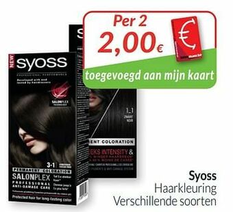 Syoss haarkleuring