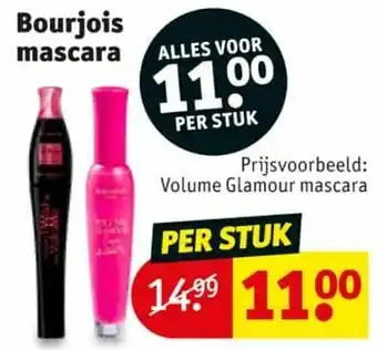 Kruidvat Bourjois volume glamour mascara aanbieding