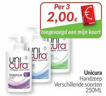 Unicura handzeep