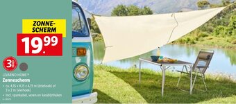 Lidl Livarno Home Zonnescherm aanbieding