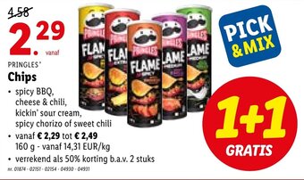 Lidl Pringles Chips aanbieding