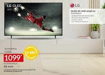Selexion Lg oled 4k uhd smart tv oleda16la aanbieding