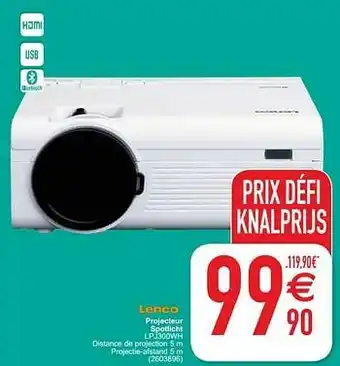Cora Lenco projecteur spotlicht lpj300wh aanbieding