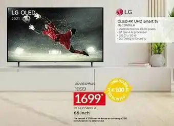 Selexion Lg oled 4k uhd smart tv oleda16la aanbieding