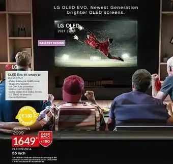 Lg oled evo 4k smart tv oledg1rla