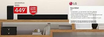 Selexion Lg soundbar gx aanbieding