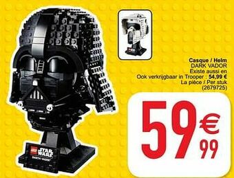 Cora Casque - helm dark vador aanbieding