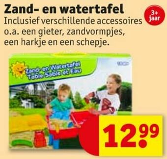 Zand- en watertafel