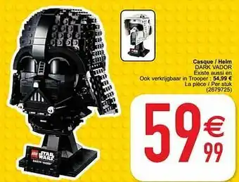 Cora Casque - helm dark vador aanbieding