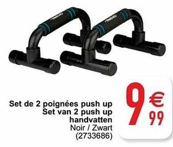 Cora Set de 2 poignées push up set van 2 push up handvatten aanbieding