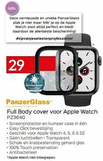 Selexion Full body cover voor apple watch pz3640 aanbieding