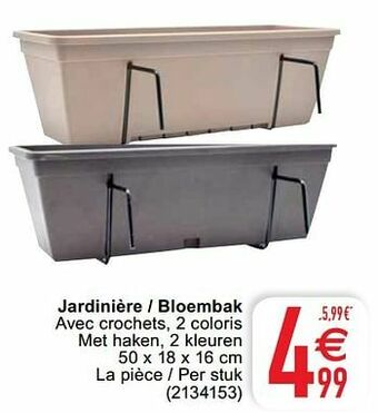 Cora Jardinière - bloembak aanbieding