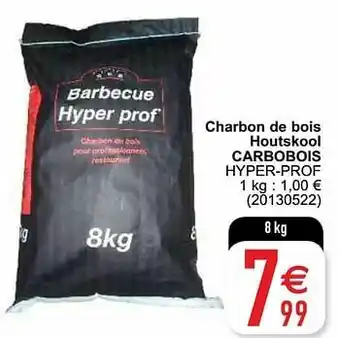 Charbon de bois houtskool carbobois hyper-prof