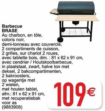 Cora Barbecue brase aanbieding