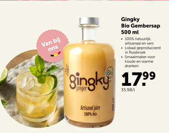 Gingky bio gembersap 500 ml