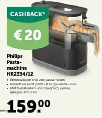 Philips pasta-machine HR2334/12