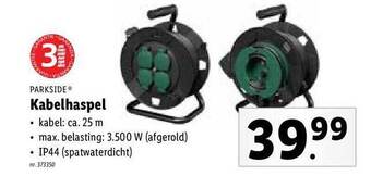 Lidl Kabelhaspel aanbieding