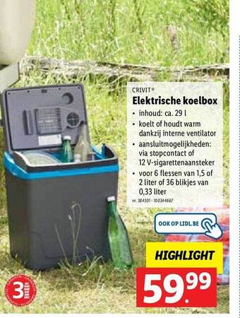 Lidl Elektrische Koelbox aanbieding