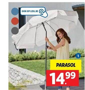Lidl Parasol aanbieding