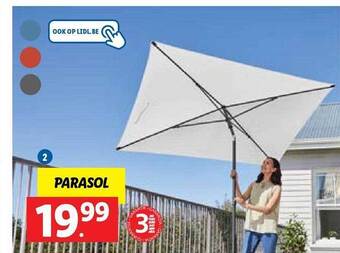 Lidl Parasol aanbieding