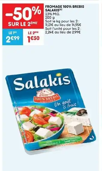 Fromage 100% Brebis Salakis