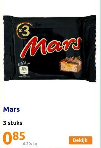 Action Mars 3 stuks aanbieding