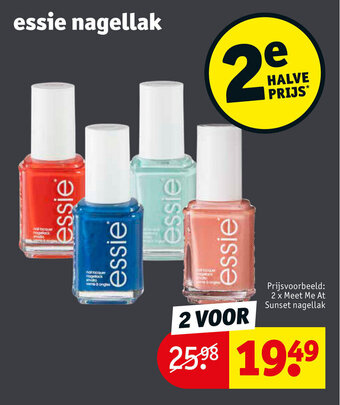 Kruidvat Essie nagellak aanbieding