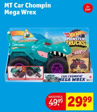Kruidvat MT Car Chompin Mega Wrex aanbieding