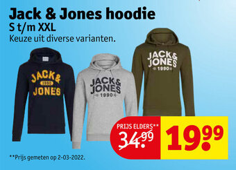 Kruidvat Jack & Jones hoodie aanbieding