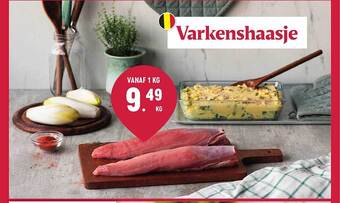 Buurtslagers Varkenshaasje aanbieding