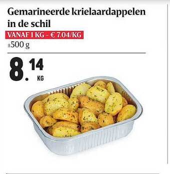 Gemarineerde Krielaardappelen In De Schil