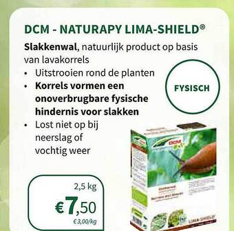 Horta Dcm Naturapy Lima Shield aanbieding