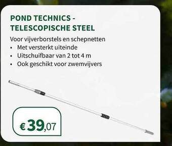 Pond Technics Telescopische Steel