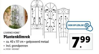Lidl Plantenklimrek aanbieding