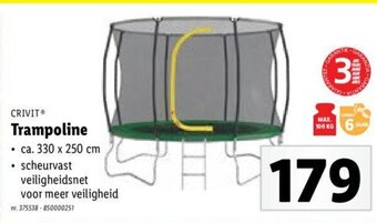 Lidl Trampoline aanbieding
