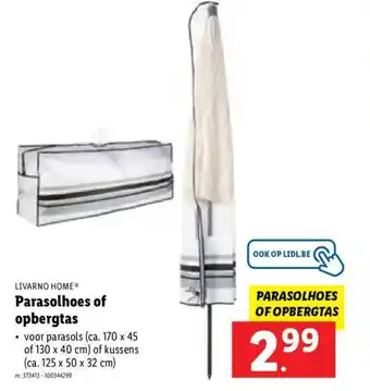 Parasolhoes of opbergtas